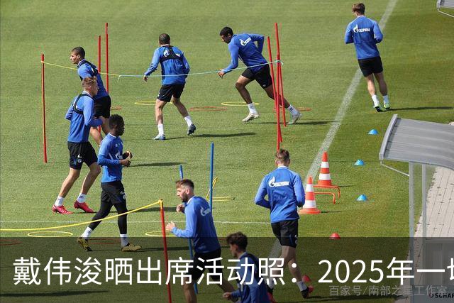 戴伟浚晒出席活动照：2025年一切顺利！